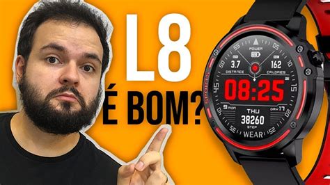 Smartwatch L Unboxing Review Um Bom Smartwatch Redondo Ip Vale