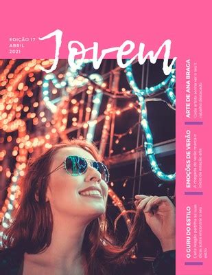 Explora Os Nossos Modelos Gratuitos De Capas De Revista Teen Canva