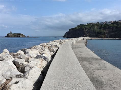 Monte Di Procida Scorcio Panoramico Dal Molo Sopraflutto Del Porto Di