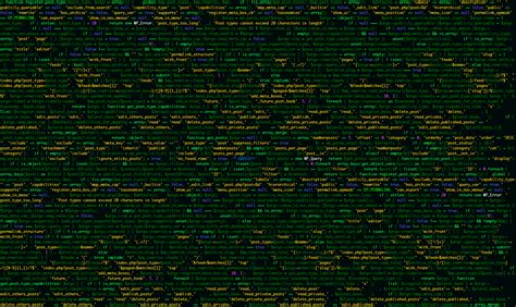 Wallpaper Computer Code Programming Php Syntax Highlighting