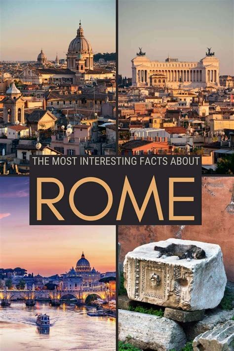 The Most Fun Facts About Rome Day Trips From Rome Rome Travel Ancient Rome Facts