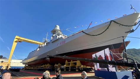 Varo Tecnico Per La Fregata Spartaco Schergat Presso Fincantieri Riva