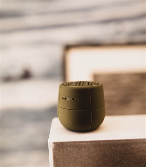 Mini Enceinte Bluetooth Insubmersible Mino X Jane De Boy Lexon Jane