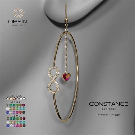 ORSINI Jewel Care CONSTANCE Earrings Hello Beautiful L Flickr