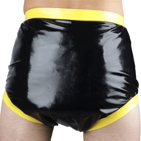 Buttoned Rubber Pants Kinkydiapers