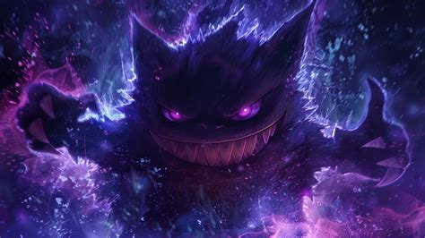 Gengar Pokemon K A Wallpaper Pc Desktop