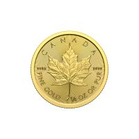 1 4 Oz 2024 Canadian Maple Leaf Gold Coin Royal Canadian Mint