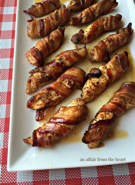 Bacon wrapped recipe ideas - An Affair from the Heart