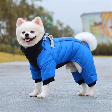 Waterproof Small Dog Coats for Puppy - Windproof Warm Full Body Coat ...