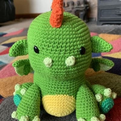 Amigurumi Creations Koji The Baby Dragon From Unicorns Dragons