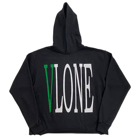 Vlone Staple Hoodie Black Green Vlone