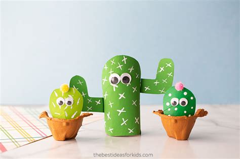 Toilet Paper Roll Cactus The Best Ideas For Kids