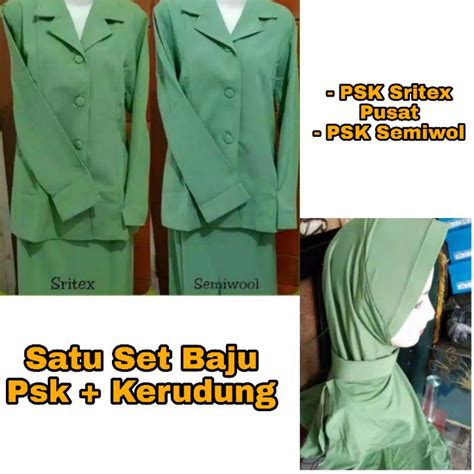 Jual Jahitan Rapi Sritex Pusat Pp Semiwol Seragam Baju Persit