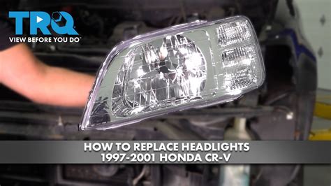 Honda Crv Headlight Assembly Replacement Instructions Headli