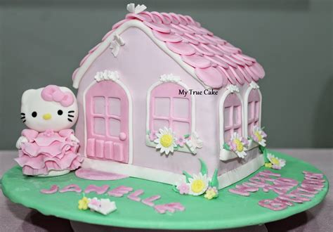 My True Cake: Hello Kitty House Cake