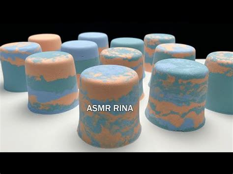 Asmr Baking Soda Crunchy Tricolor Marble Youtube