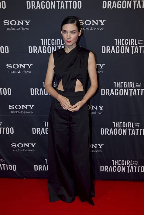 Rooney Mara The Girl with the Dragon Tattoo Stockholm Premiere December ...