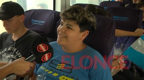 Lágrimas de emoción en la llegada del tren a La Picada Es muy buen