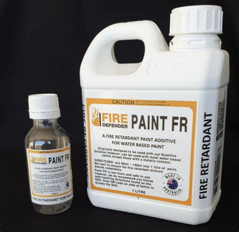 Paint Fire Retardant Additive – Paint FR – Fire Defender | Stanmart ...