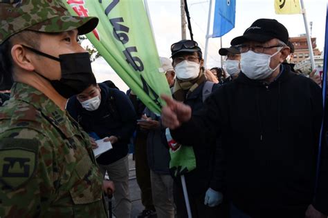 ついに石垣島の陸自駐屯地開設、ミサイル搬入も強行住民ら集会、デモで抗議 ｜ 週刊金曜日オンライン