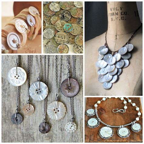 Vintage Button Jewelry Inspiration Nunn Design