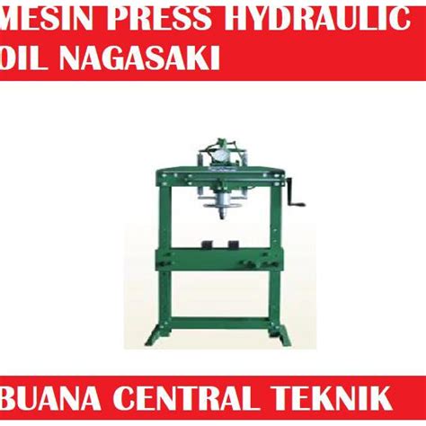 Jual Mesin Press Hydraulic Oil Ton Original Nagasaki Made In Japan