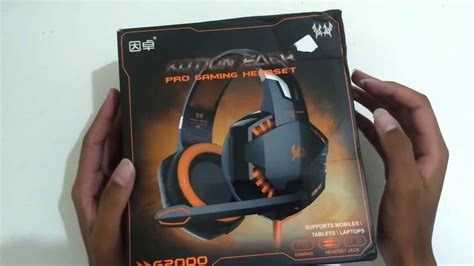 Headset Gamer Top E Barato Unboxing Kotion Each G Robinho Tec