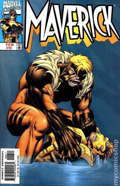 Maverick 1997 6 Comic Book Cover Best Comic Books Marvel Comic Books