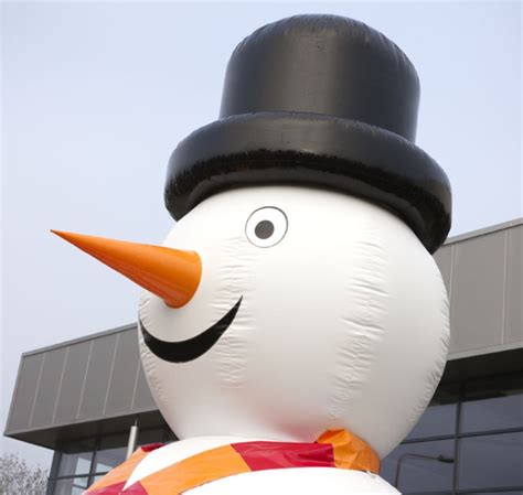 Inflatable Snowman - Lets Party