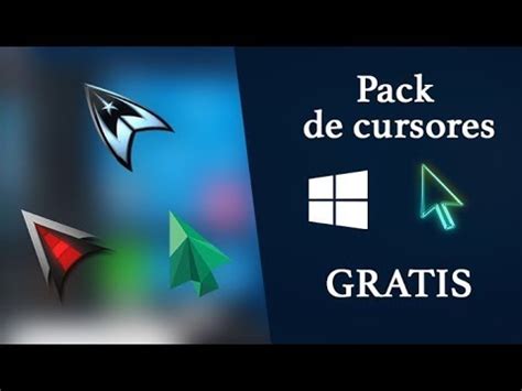 Cómo CAMBIAR el CURSOR sin PROGRAMAS En WINDOWS 10 8 7 PACK DE