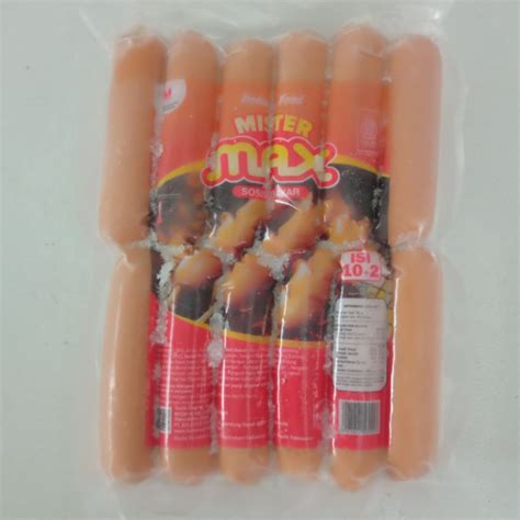 Jual MISTER MAX Sosis Bakar Mini Sosbak Isi 12 Shopee Indonesia