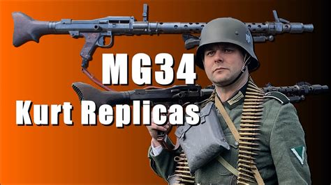 MG34 Kurt Replicas Présentation de réplique inerte WW2 YouTube