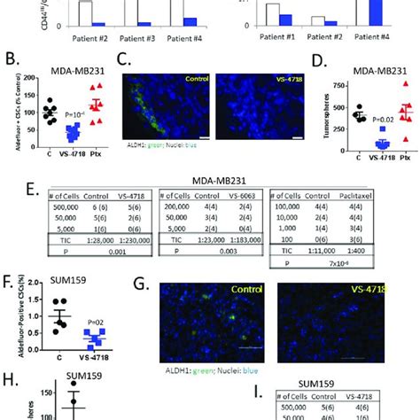 Inhibition Of Fak Signaling Preferentially Targets Breast Cscs In