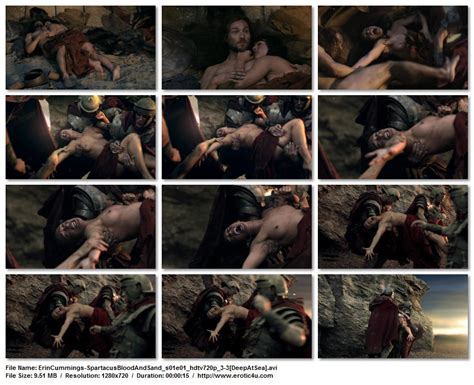 Erin Cummings Spartacus Sex Scene Telegraph