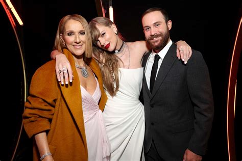 Céline Dion Posts With Taylor Swift At 2024 Grammys After Awkward Award