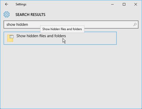 S Dan Vises Skjulte Filer Og Mapper I Windows