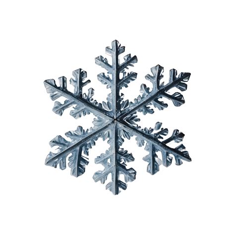 Snowflake Artistry Decorative Snowflakes Isolated on Transparent ...