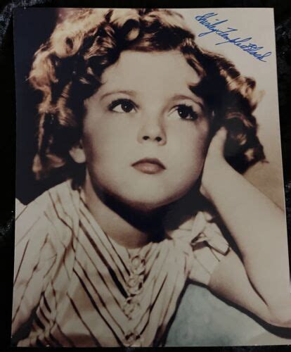 Shirley Temple Black Autographed Signed 8x10 Photo Ebay