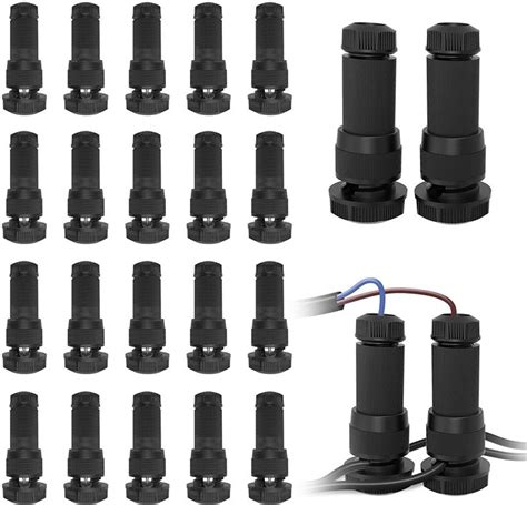 JACKYLED 12 Pack Low Voltage Wire Connectors For Landscape Lighting