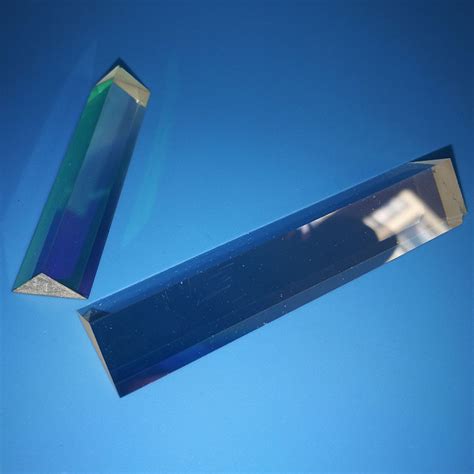 Customized Mm Optical Glass K Triangular Prism With Aluminum