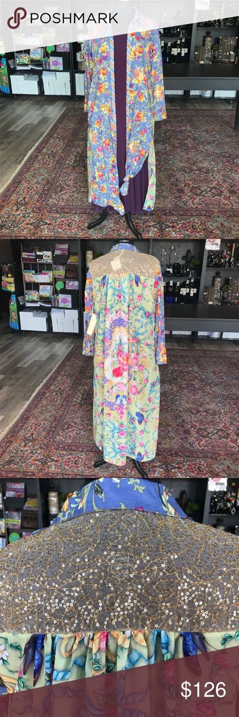 Aratta Floral Riveria Duster Sacred Threads Purple Maxi Dress