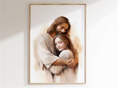 Embrace Of Christ Love Of Jesus Christ Christ S Etsy