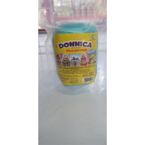 Jual DONNICA FONDANT 250gr Shopee Indonesia