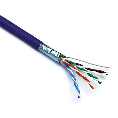 Excel Solid Cat E Cable F Utp Lsoh Euroclass Dca M Box Violet