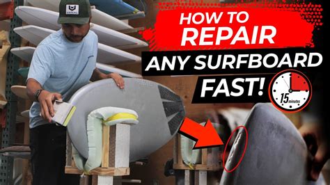 Quick Surfboard Repair Every Surfer Should Know Youtube