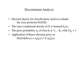 Ppt Discriminant Function Analysis Powerpoint Presentation Free