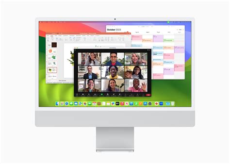 Apple 全新 M3 芯片为 24 英寸 Imac 提供强劲动力 Apple 中国大陆