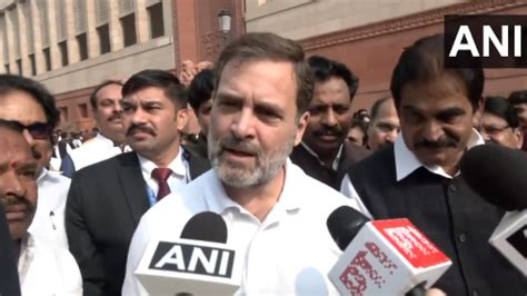 Parliament No Discussion On Mps Thrown Out Of Parliament Rahul