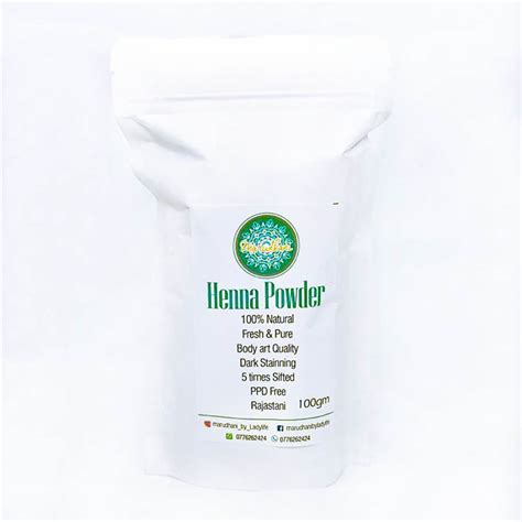 Henna Powder 100g Lady Life