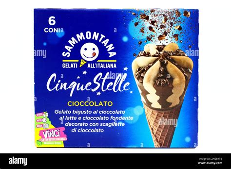 Cinque Stelle Ice Cream Cinque Stelle Is A Brand Of Sammontana Stock